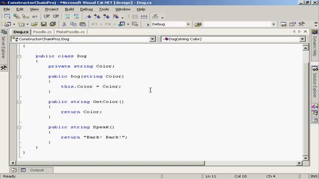 C# From A to Z - Lesson 52: Constructor Chaining смотреть онлайн