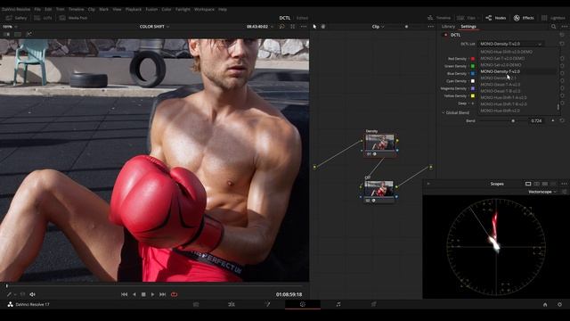 Color Shift v2 - DaVinci Resolve DCTL смотреть онлайн