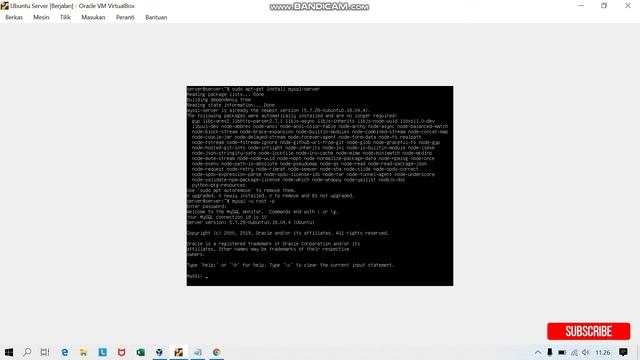 Membuat Web Server di Ubuntu Server ( Virtual Box ) смотреть онлайн