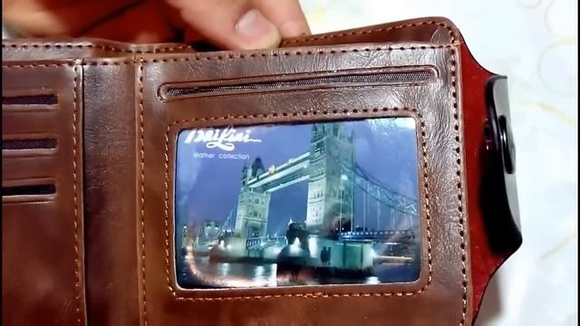 Мужской кошелек из натуральной кожи TexasMan смотреть онлайн