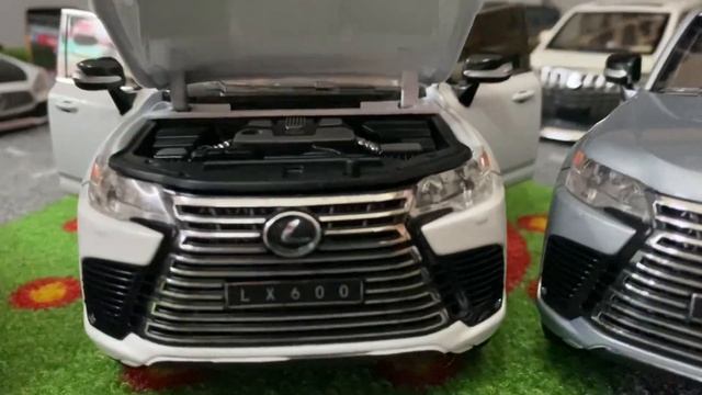 As Real Model Car Lexus Lx600 1:24 смотреть онлайн