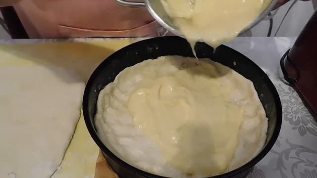 Пирог.Абрикосово-пудинговый/Aprikosen-Pudding-Kuchen смотреть онлайн