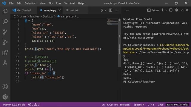 List Dictionaries Tuples in ||python day15 смотреть онлайн