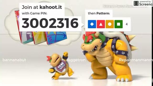 Nintendo Switch Parental Controls but its a kahoot смотреть онлайн