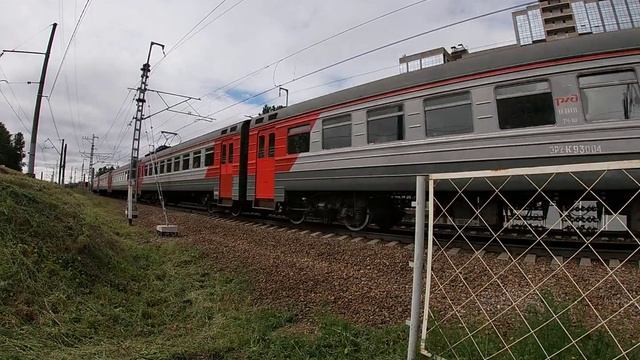 ЭР2К-930. Перегон "Финляндский вокзал" - "Ланская" смотреть онлайн