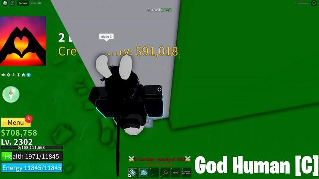 God Human (FULL SHOWCASE) Blox fruits upd 17.3 смотреть онлайн