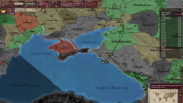 Getting Involved In Our First European Crisis! - Victoria 2 Russian Empire HPM #8 смотреть онлайн