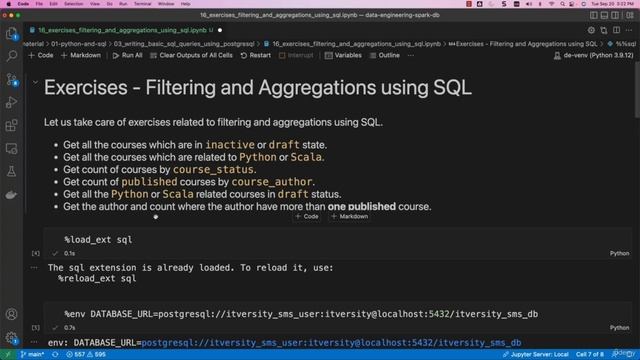 09 - Exercises for Basic SQL Queries смотреть онлайн