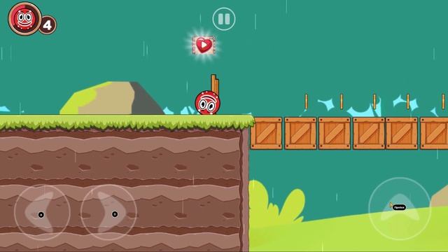 КРАСНЫЙ ШАРИК!СРАЖЕНИЕ С БОССОМ!ЗЛОЙ И СТРАШНЫЙ ПЕНЕК!Roller Ball 4! # 5 смотреть онлайн