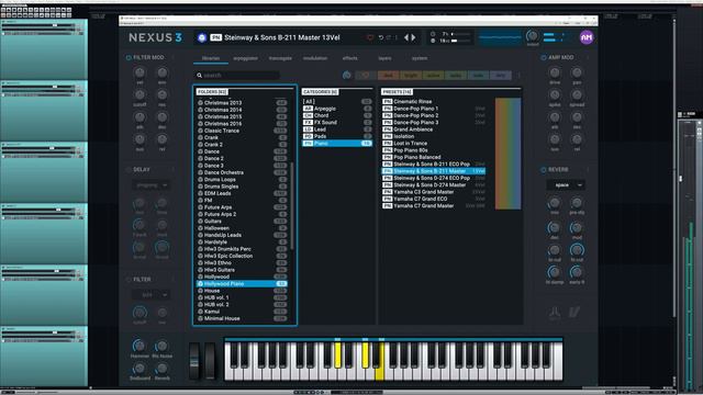 Nexus 3 - Hollywood Piano Expansion Demo смотреть онлайн