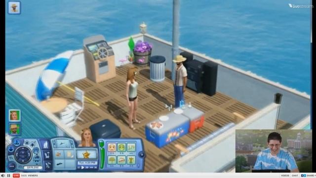 Gameplay The Sims 3 Island Paradise e Aurora Skies смотреть онлайн