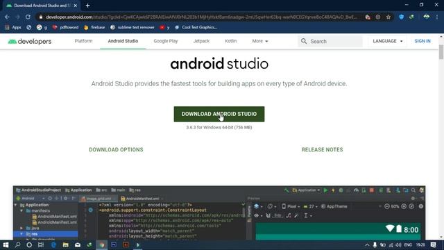 #1 Installing java and Android Studio with configuration || Android Tutorials In Telugu 2020 смотреть онлайн