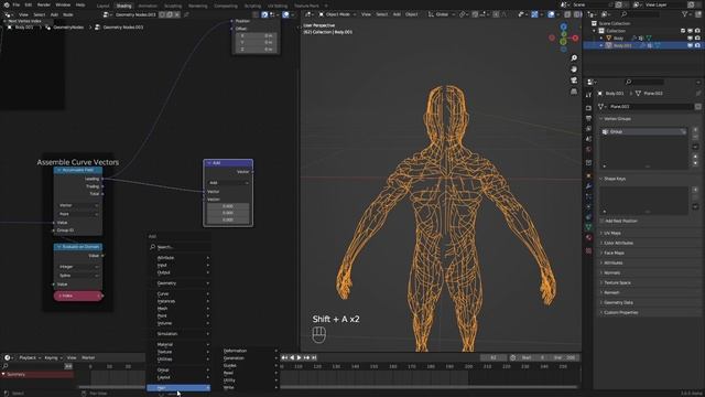 Rolling a Nervous System in Blender! (Geometry Nodes Tutorial) смотреть онлайн