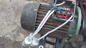 Установка асинхронного электродвигателя на мотоблок в качестве генератора.