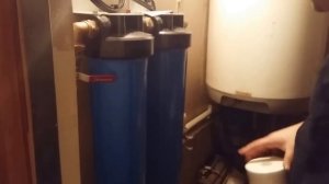 Обезжелезивание воды. Установка картриджей.