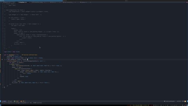 A Dropdown that actually works (sort of) | GUI in Rust смотреть онлайн