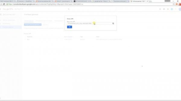google api key in wordpress