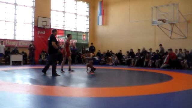Первенство Республики Крым по греко-римской борьбе, юноши 2000-02г.р.-2017г.-51 смотреть онлайн