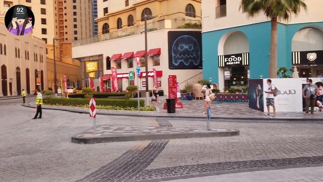The Beach #jbr #Dubai Walking Tour #Dubai Marina #Dubai 4K ??? смотреть онлайн
