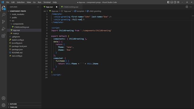 #14 - Component Props - Vue 3 Tutorial смотреть онлайн
