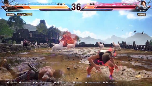 TEKKEN 8 - "Law" Gameplay (Tekken 8 Online play) смотреть онлайн