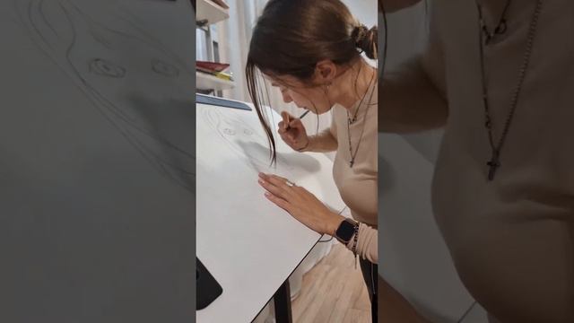 Урок рисования от Анны Лама. часть третья смотреть онлайн