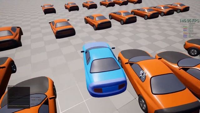 UE5 Vehicle Stress Test [R-Tune Vehicle Physics] смотреть онлайн