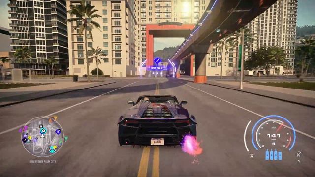 Need For Speed HEAT - How To Destroy The BILLBOARD Downtown Palm City