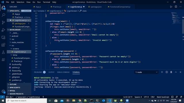 07 Dealing with React Native Elements and Firebase - Part 2 смотреть онлайн