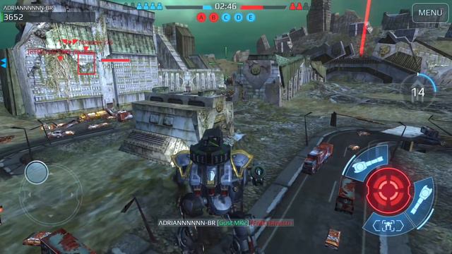 War Robots: Mercury Shotgun MK2 Gameplay | Death From Above смотреть онлайн