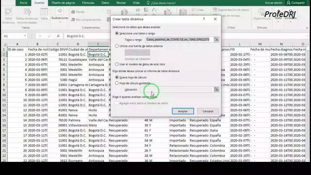 Agrupar y contar datos cualitativos (Tablas Dinámicas) en Excel смотреть онлайн