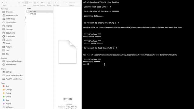 h+Tree vs B+Tree Benchmark смотреть онлайн