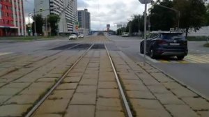 Московский трамвай из кабины. 12 маршрут_ июль 2019.mp4