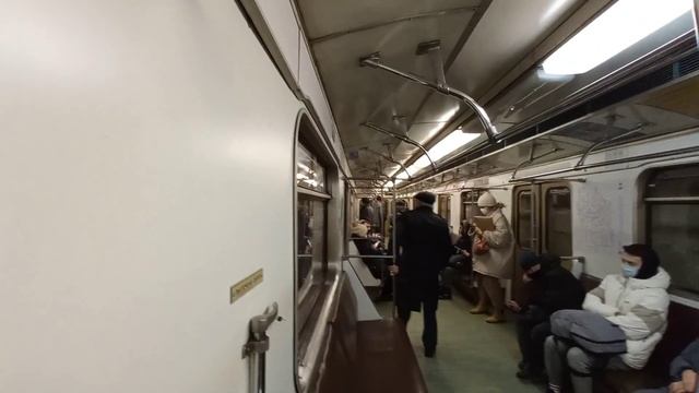 КРЛ. Поездка на Номерном от Новоясеневской до Медведково. Полный маршрут.