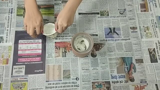 Easy Cement Pot DIY | How to make Cement Pot at home смотреть онлайн
