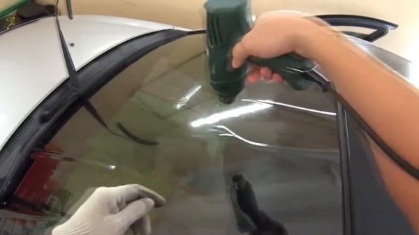 ТОНИРОВКА ЛОБОВОГО СТЕКЛА ШЕВРОЛЕ КРУЗ | LLUMAR ATR 35%