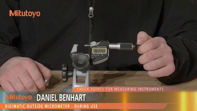 Check Points for Measuring Instruments - Digimatic Outside Micrometer смотреть онлайн
