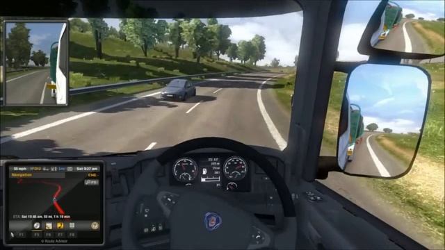 EuroTruck Simulator 2 (MSI R9 270 OC) смотреть онлайн