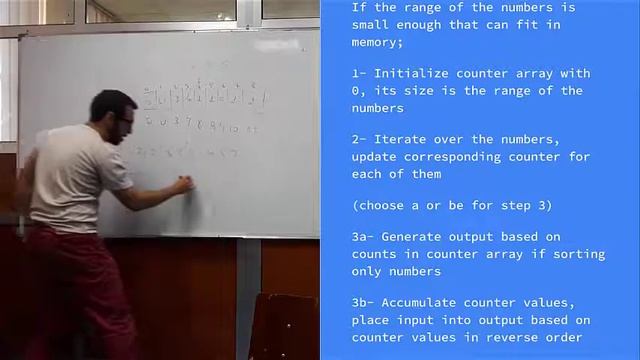 Stable Counting Sort | Lecture 4 | Emre Varol смотреть онлайн