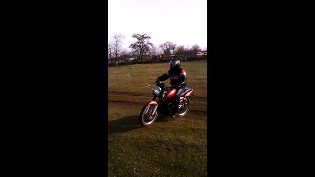 Тест стоковых амортизаторов на Stels delta 200 смотреть онлайн