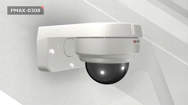 Indoor Dome with PMAX-0308 Mounting Video смотреть онлайн