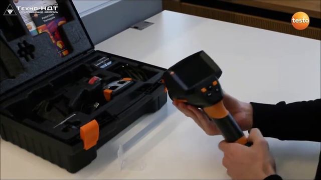 Testo 875i. Замена аккумулятора смотреть онлайн