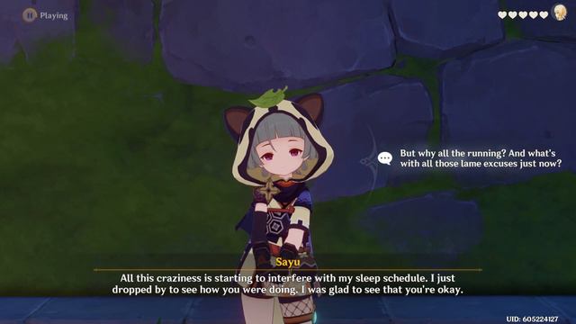 Genshin Impact - Sayu Hangout Event (Prologue/Beginning) смотреть онлайн