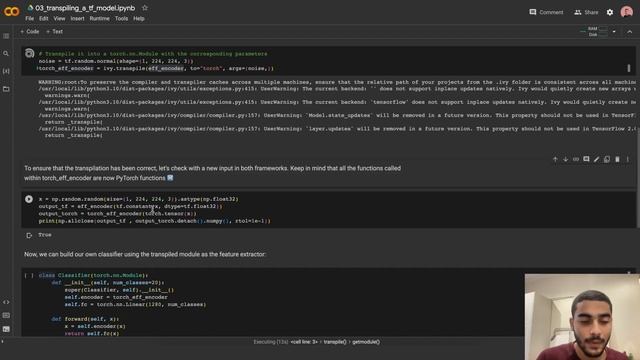 Ivy: Demos - 11 Transpiling TensorFlow Model To Build On Top смотреть онлайн