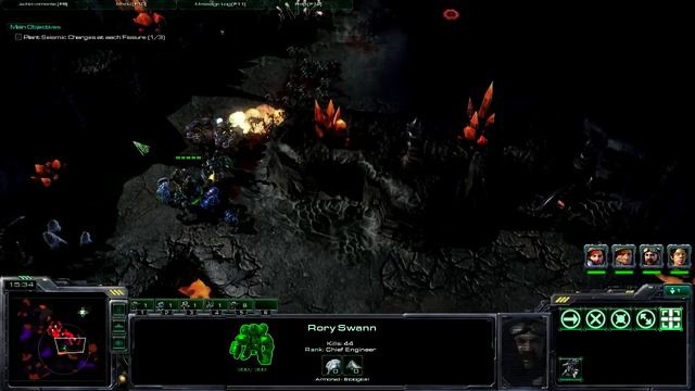 StarCraft 2 - Mission 27 - Belly of the Beast - Part 2 | WikiGameGuides смотреть онлайн