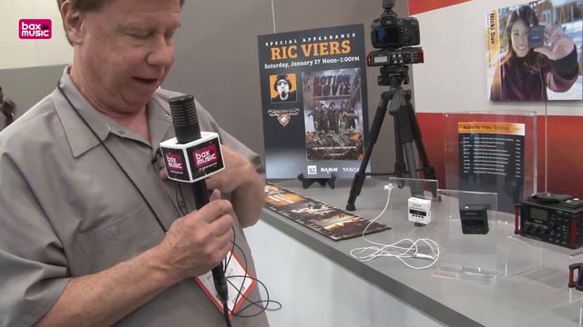 Tascam TM10LB & TM10LW microphones - NAMM 2018 смотреть онлайн