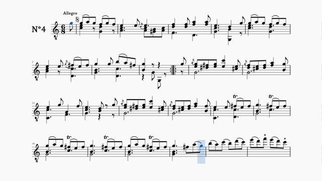 Fernando Sor - Op.5, Seis Pequeñas Piezas / Six Petites Pièces | Guitar Sheet смотреть онлайн