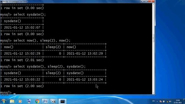 Class 11 IP MySQL Date and Time Function Practical Explain смотреть онлайн
