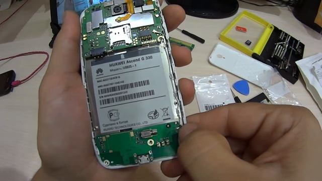 Huawei, ремонт, разборка телефона. смотреть онлайн