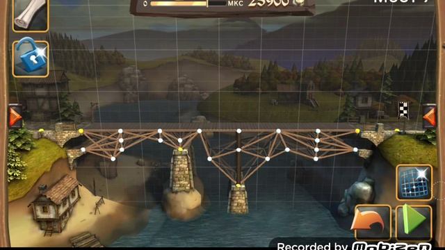 Обзор игры на android серия #2 ,,Bridge Constructor Среднивековье" смотреть онлайн